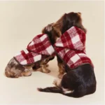 Pawfect pets*Pettention 寵物格紋披風背心 - Image 3