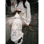 Pawfect pets*Dogkuma 醜塗鴉大學T 寵物親子裝