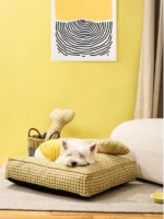 pawfect pets*Hughugsoft 華夫格可拆洗寵物方形床 - Image 2
