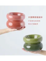 正品 Pehom 舒芙蕾寵物陶瓷增高碗 - Image 9